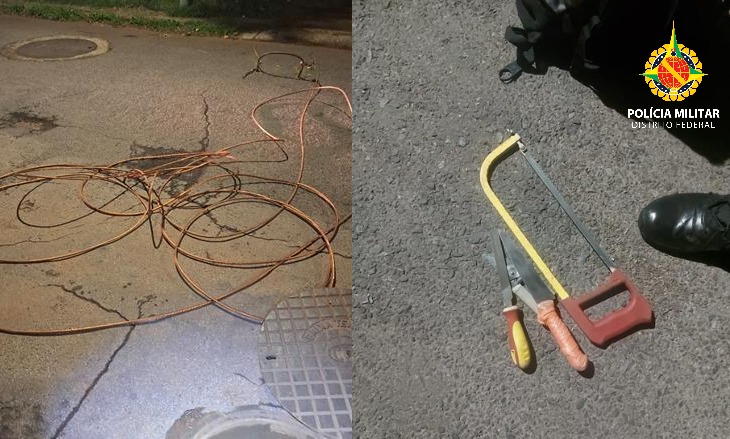 Furto de cabos na Asa Norte termina com prisão e histórico criminal extenso