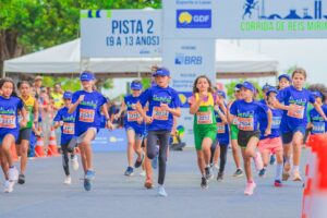 Entrega de kits da Corrida de Reis Mirim inicia com diversão no Parque da Cidade