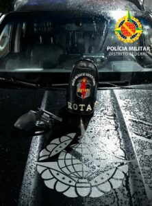 ROTAM prende dois homens por crimes envolvendo armas de fogo no DF