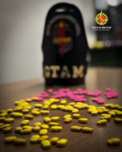Homem é preso com 147 comprimidos de ecstasy em Samambaia Norte