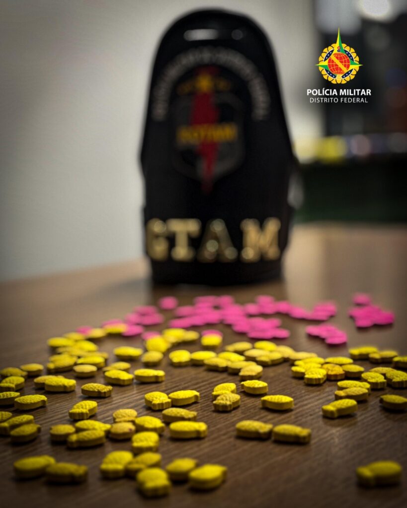 Homem é preso com 147 comprimidos de ecstasy em Samambaia Norte