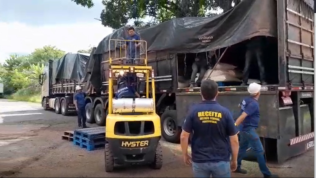 Fiscalização apreende R$ 21,5 milhões em mercadorias irregulares nas BRs e no DF