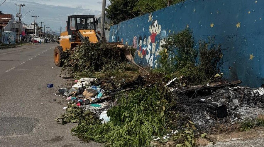 Força-tarefa remove mais de 100 toneladas de lixo em Ceilândia