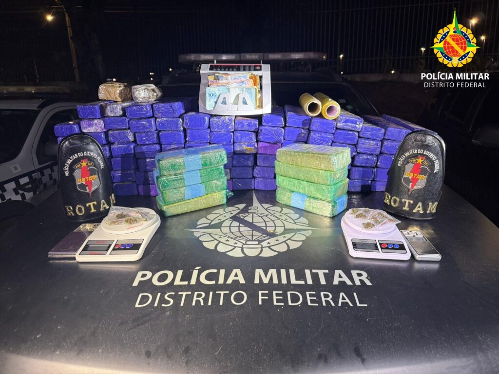 Dupla é presa por tráfico após denúncia anônima em Samambaia