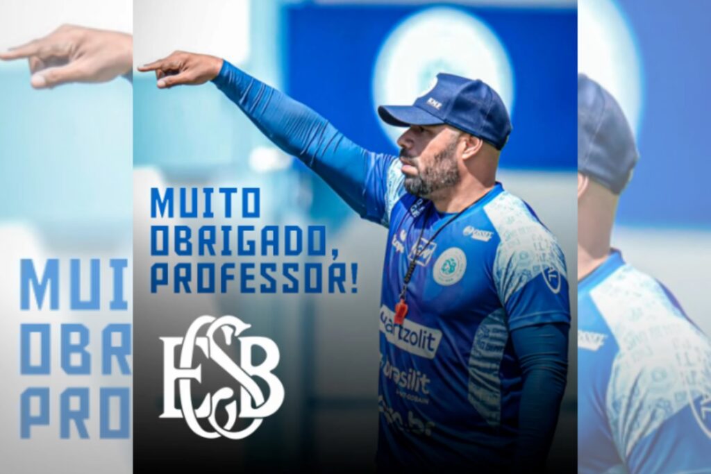 Imagem colorida do ex-técnico do São Bento- Metrópoles