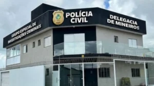 Delegacia de Polícia Civil de Mineiros - (Foto: Reprodução/PCGO)
