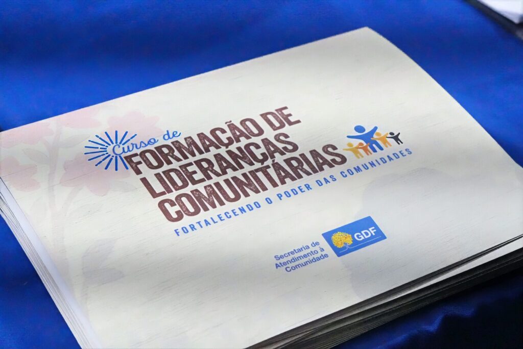 DF abre inscrições para curso de formação de lideranças comunitárias