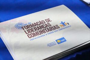 DF abre inscrições para curso de formação de lideranças comunitárias