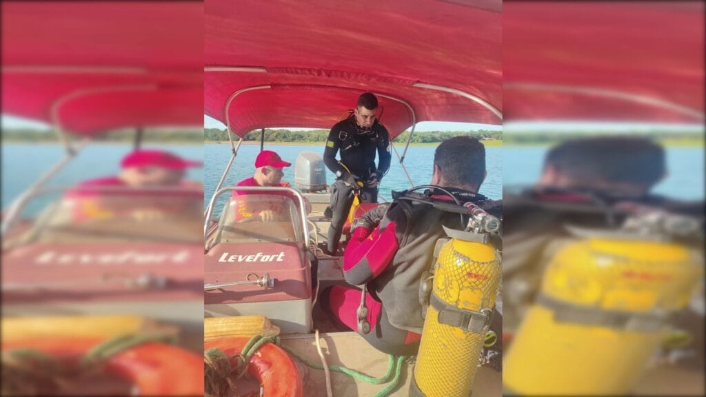 Jovem desaparece após caiaque virar no Lago Corumbá IV