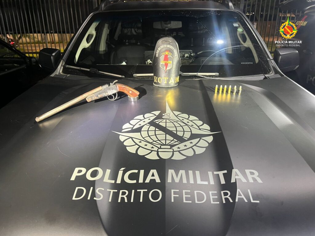 Homem é detido com arma caseira no DF