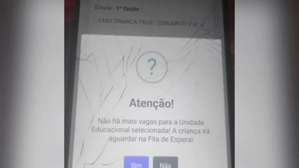 Mães relatam falhas em matrículas de CMEIs em Goiânia