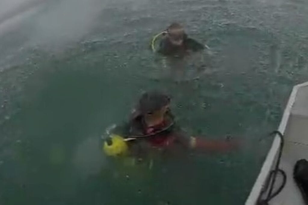 Bombeiros buscam jovem desaparecido no Lago Corumbá