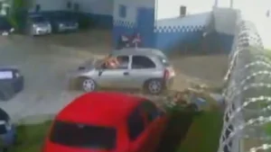 Motorista embriagado e sem CNH invade sede da GCM em Cidade Ocidental