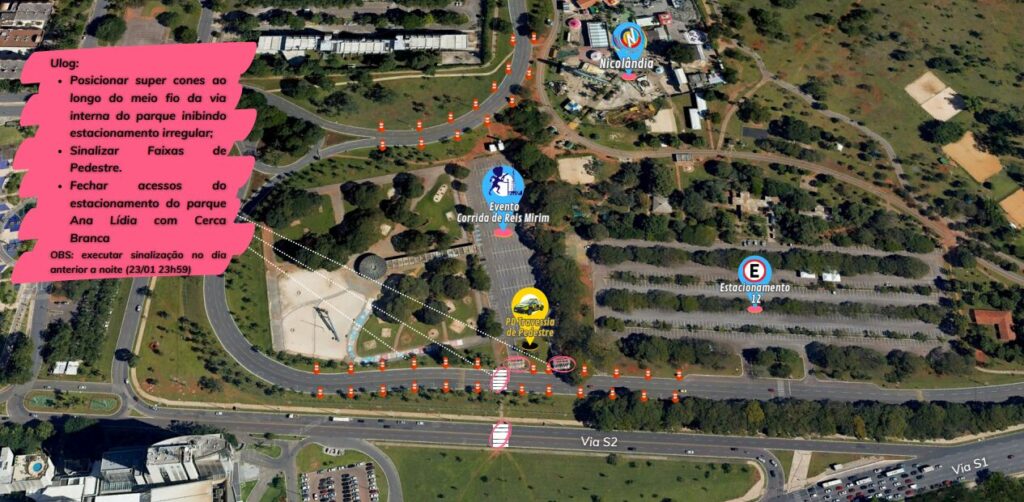 Eventos alteram trânsito no Plano Piloto e Guará neste fim de semana