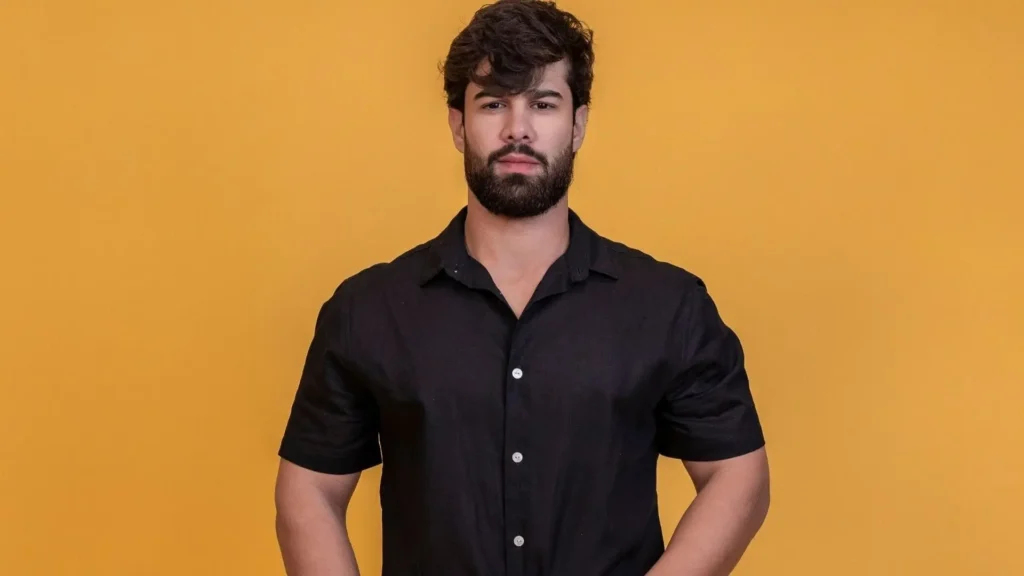 antes e depois da harmonização facial de Paulo Augusto