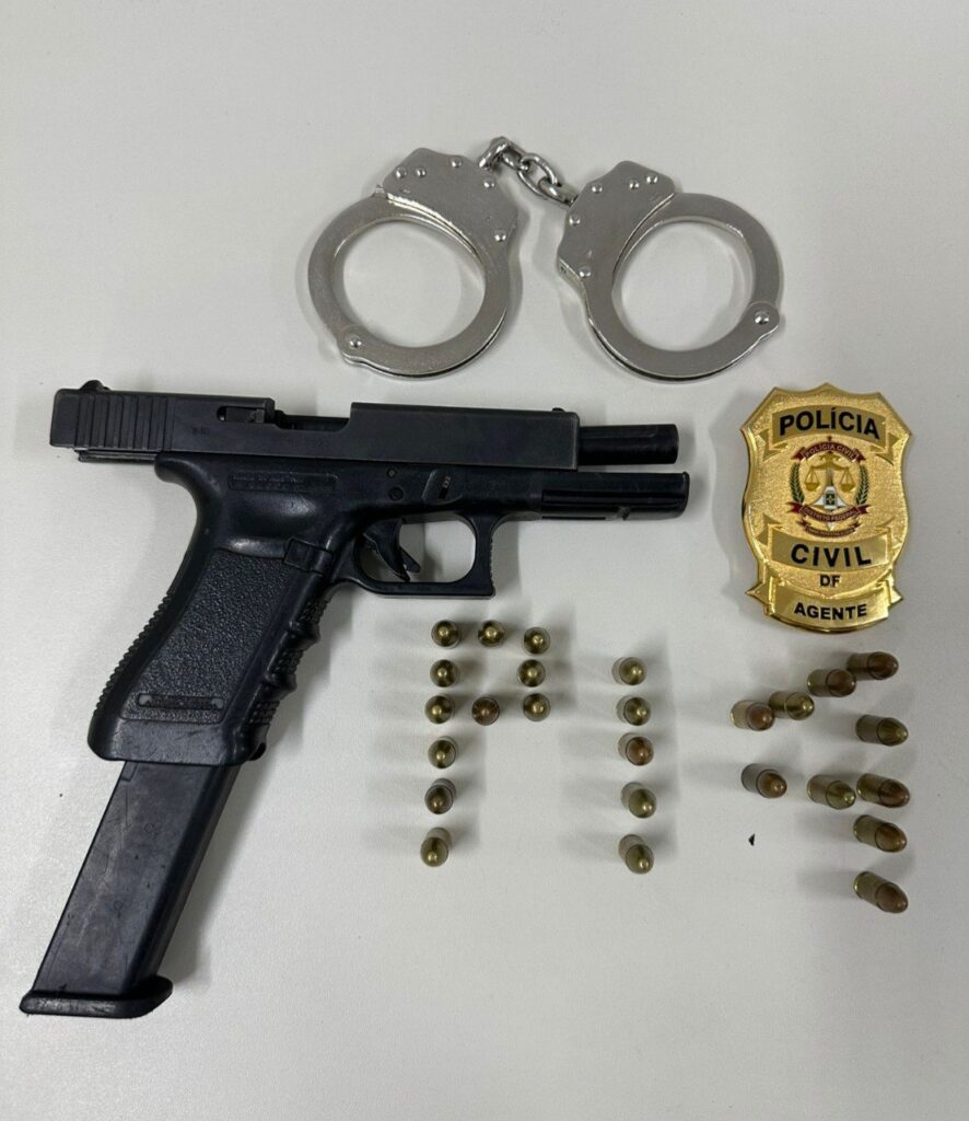 PCDF prende suspeito de homicídio qualificado no Gama após meses foragido