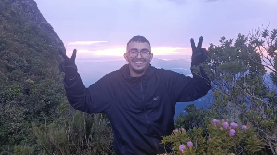 ‘Pensei que era o fim’, diz jovem que passou 5 dias perdido no Pico Paraná