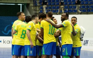 Brasil encara o Peru em busca de vaga na final da Copa América de Futsal