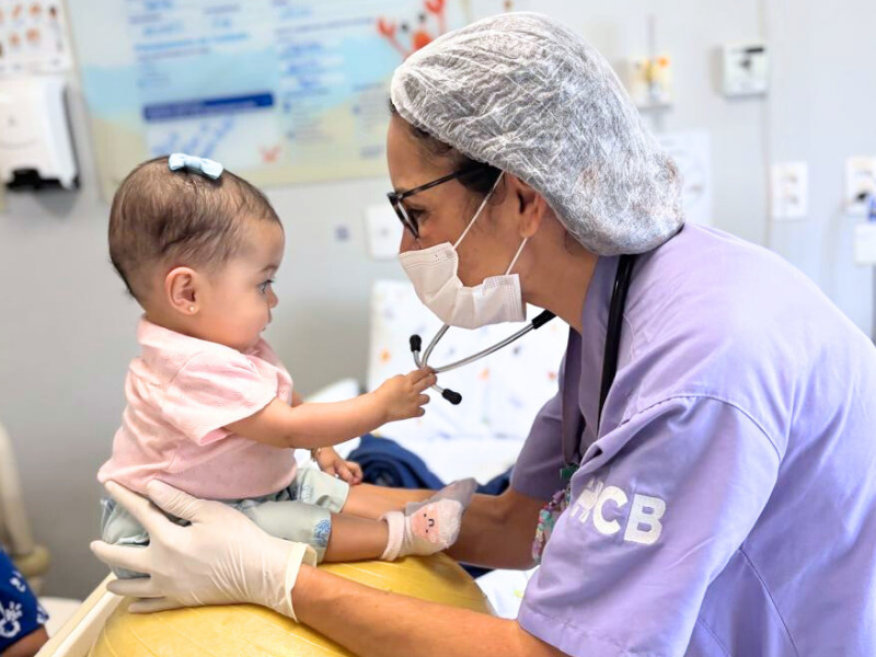Hospital da Criança de Brasília destaca cuidados para doenças raras em crianças