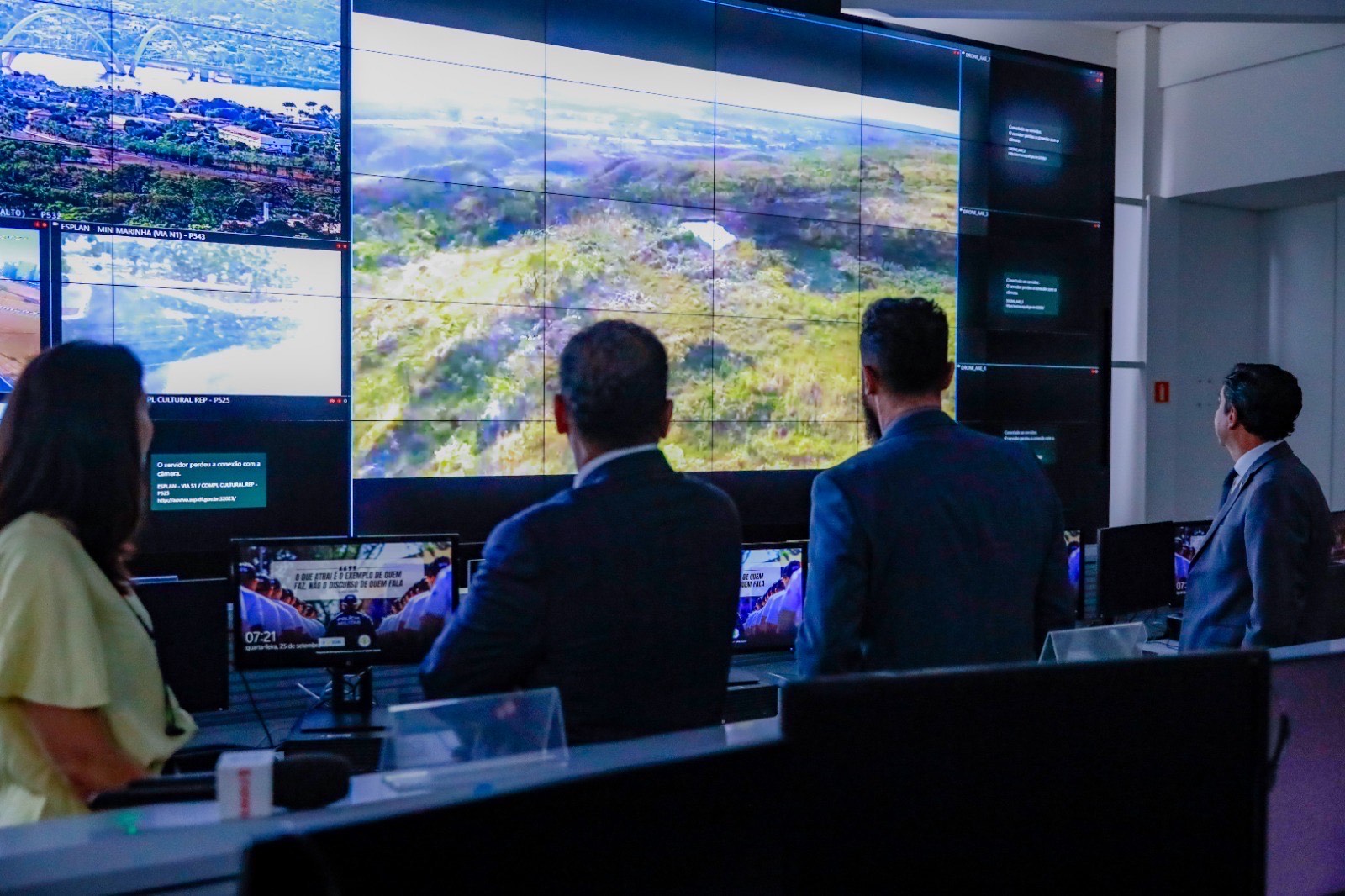 Plataforma DF 360 amplia monitoramento integrado nas ruas da capital federal