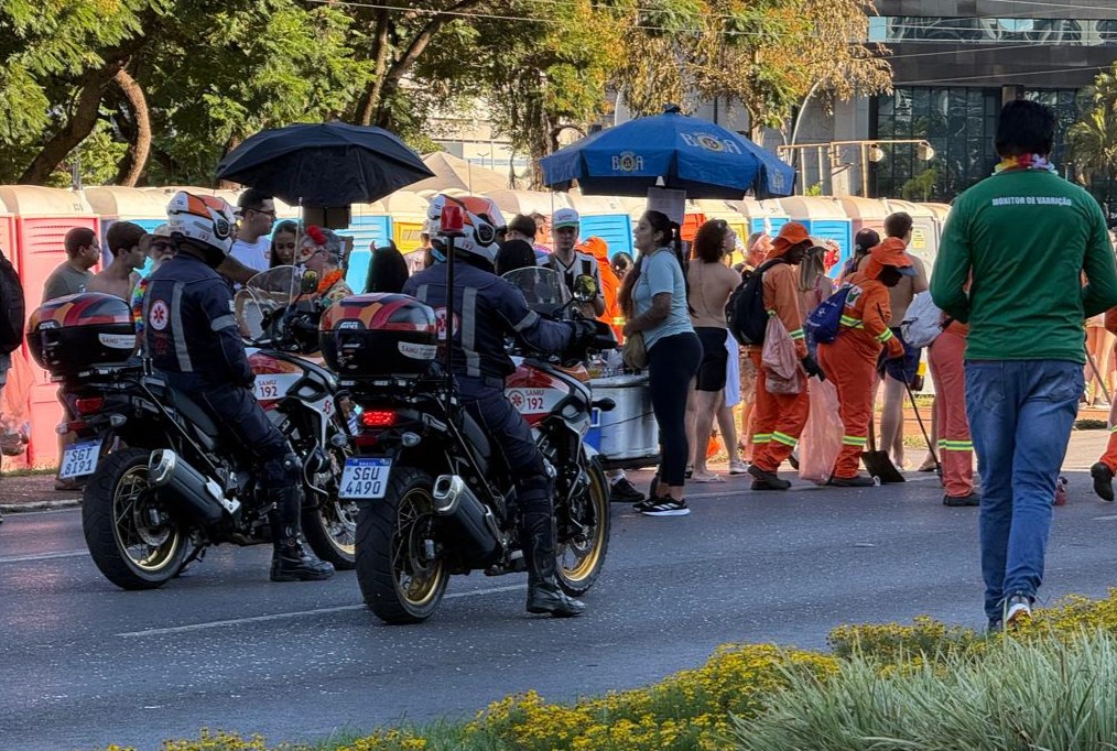 Samu-DF registra 194 atendimentos no Carnaval de Brasília em 2026