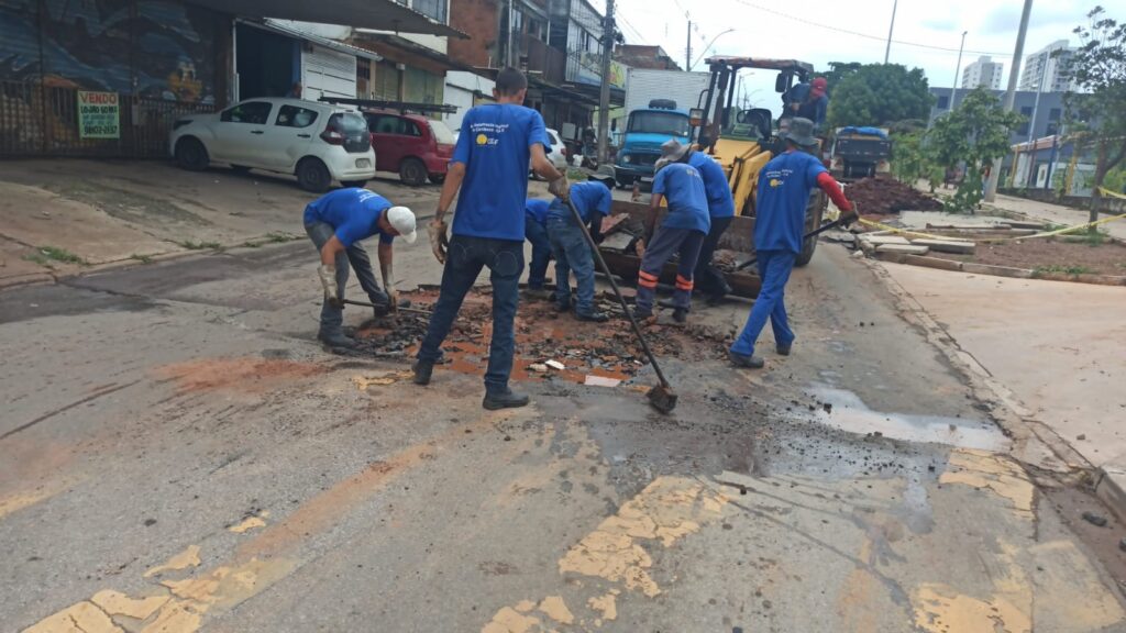 Chuvas fortes atingem Ceilândia e mobilizam equipes locais