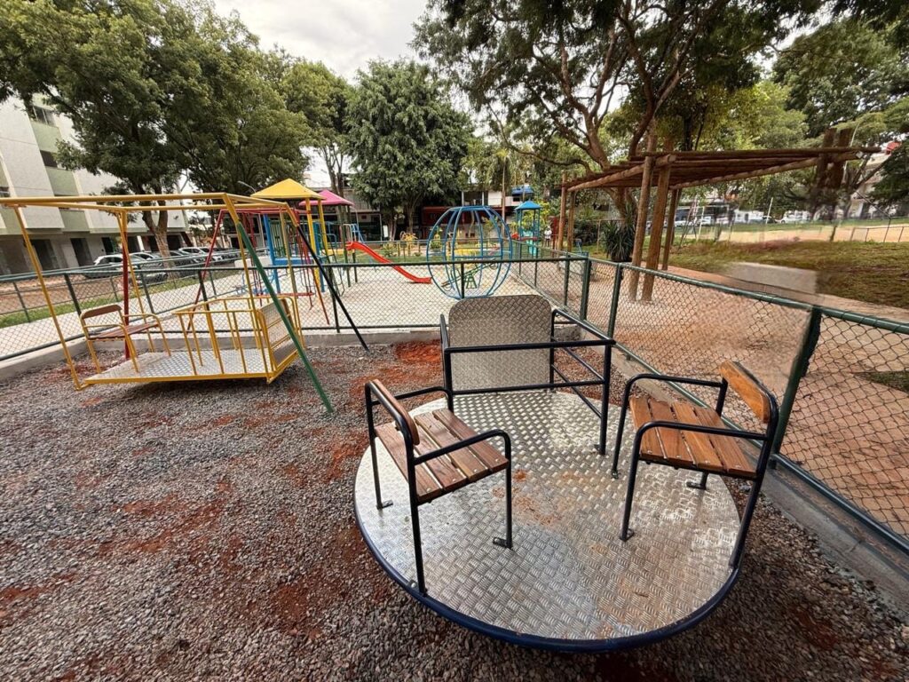 GDF inaugura parquinho acessível na 716 Norte para inclusão infantil