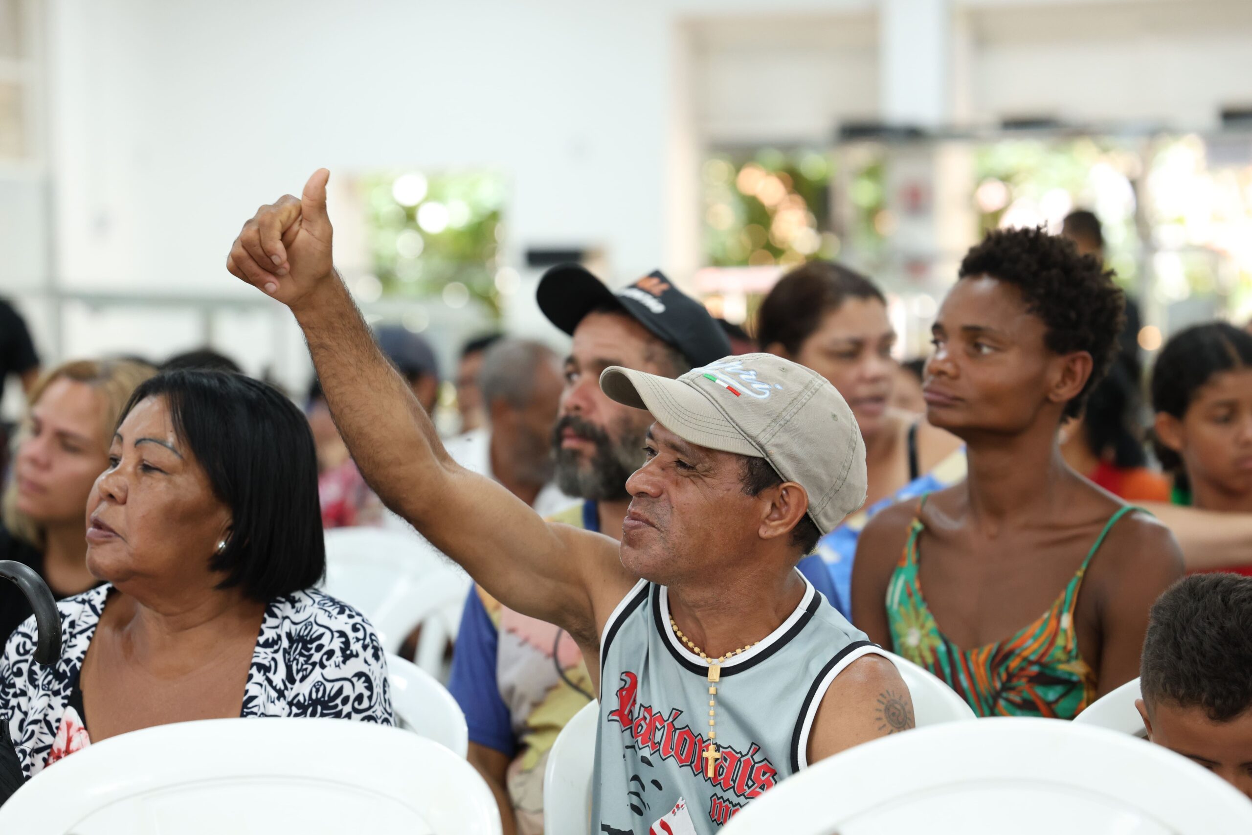 Audiência em Samambaia debate restaurantes comunitários e concurso da Sedes