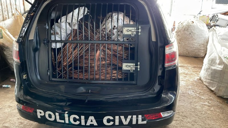 PCDF lança canal anônimo para denúncias de furto de cabos de energia