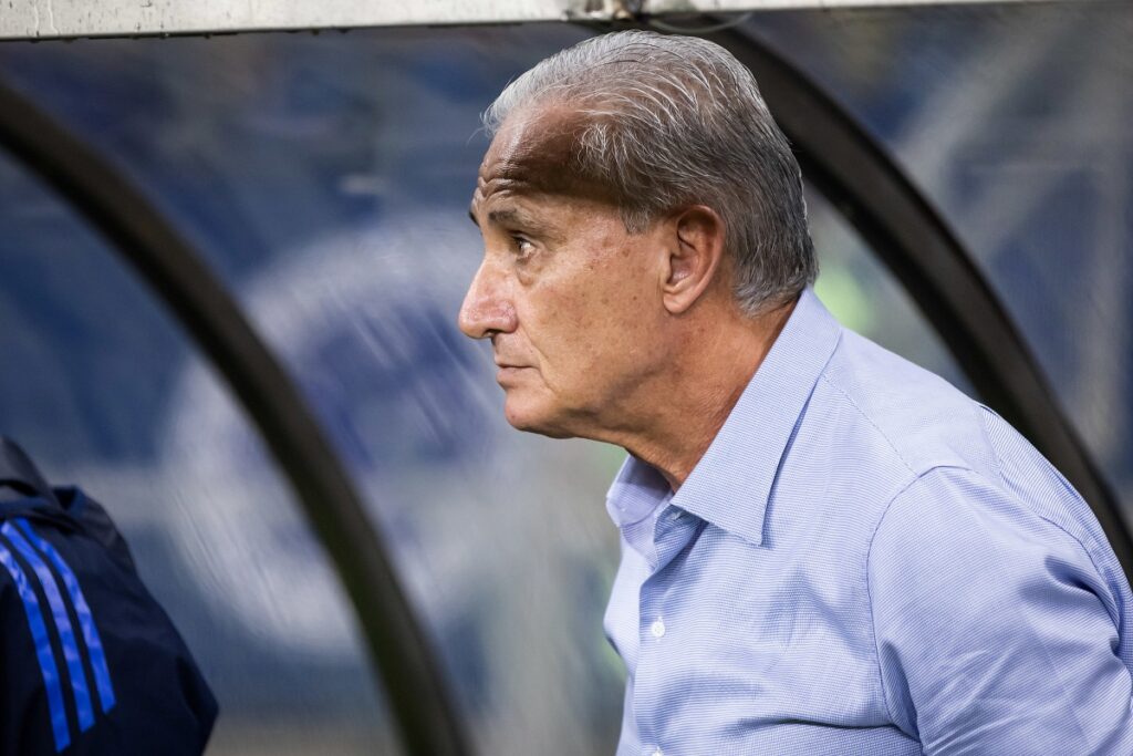 Tite no Estádio Mineirão no comando do Cruzeiro