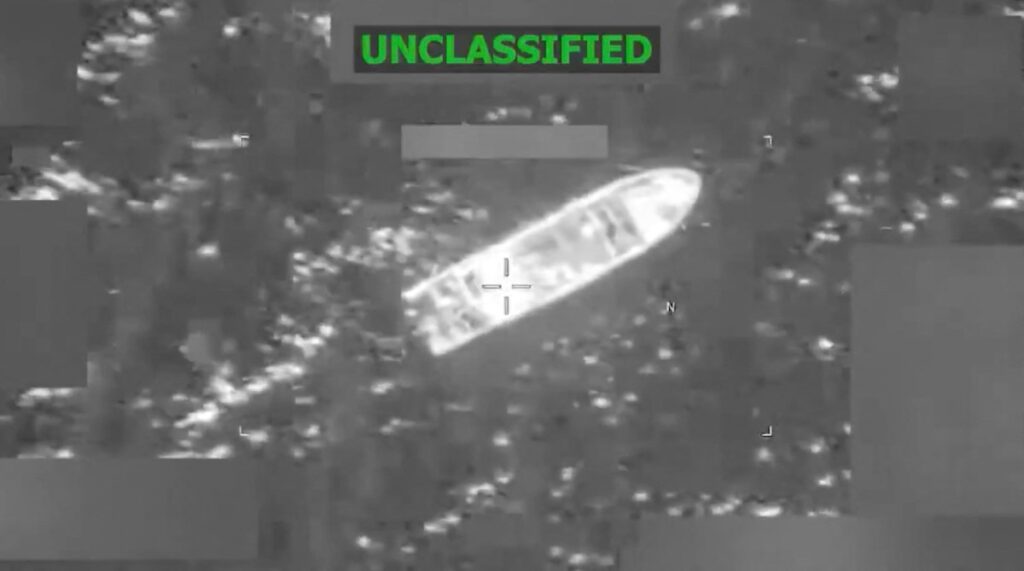 EUA mata supostos narcotraficantes em ataque no Pacífico