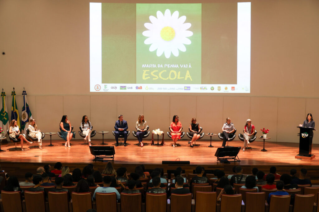 Inscrições abertas para palestras do Maria da Penha Vai à Escola no DF