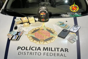 PM apreende mais de R$ 48 mil em espécie após movimentação suspeita na W3 Norte