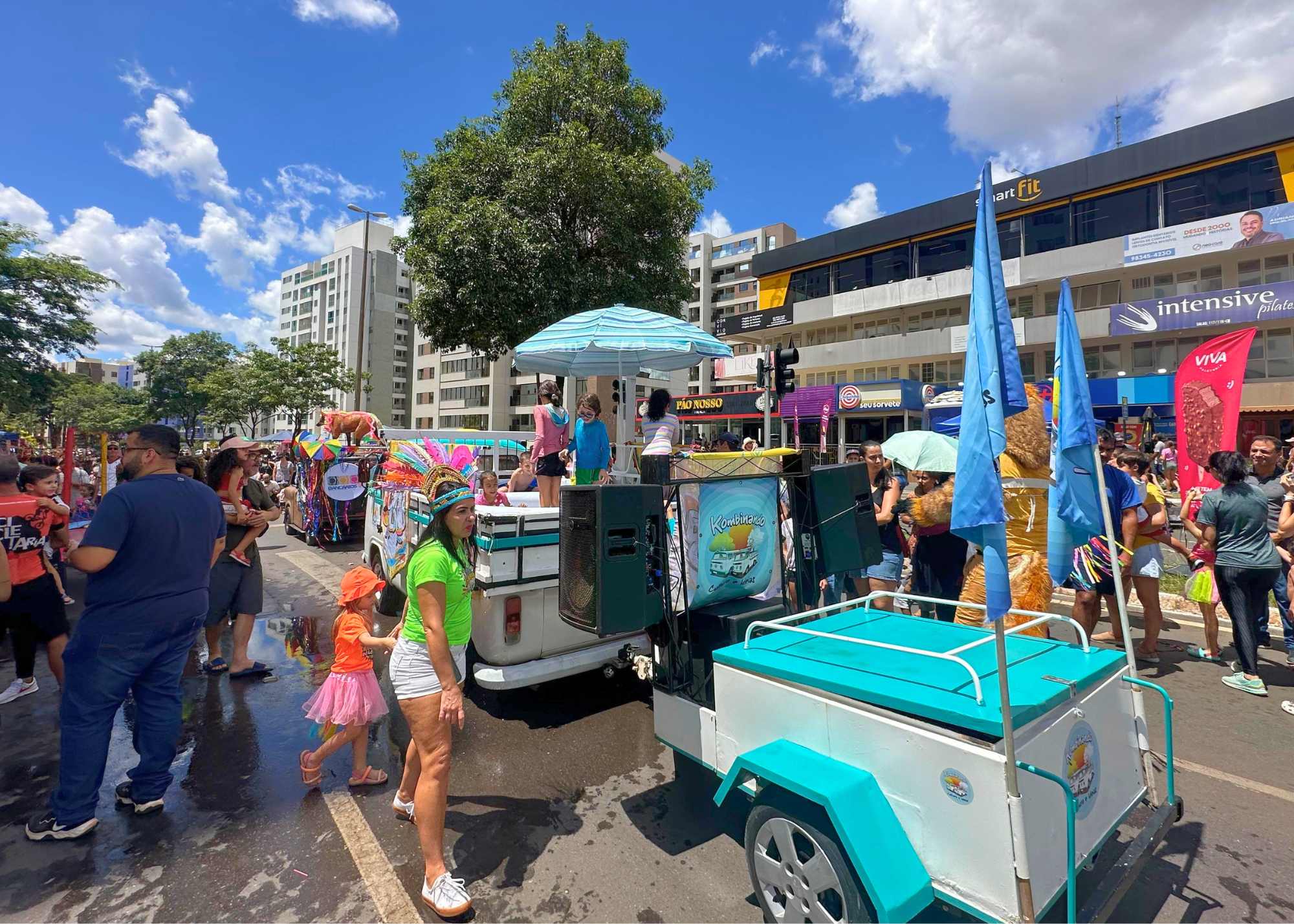 Administração do Guará promove carnaval sustentável na Rua de Lazer