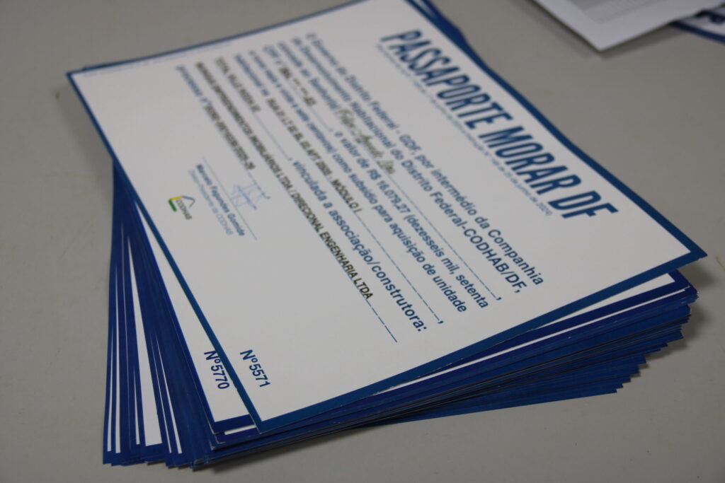 Passaporte Morar DF beneficia 90 famílias de baixa renda com casa própria