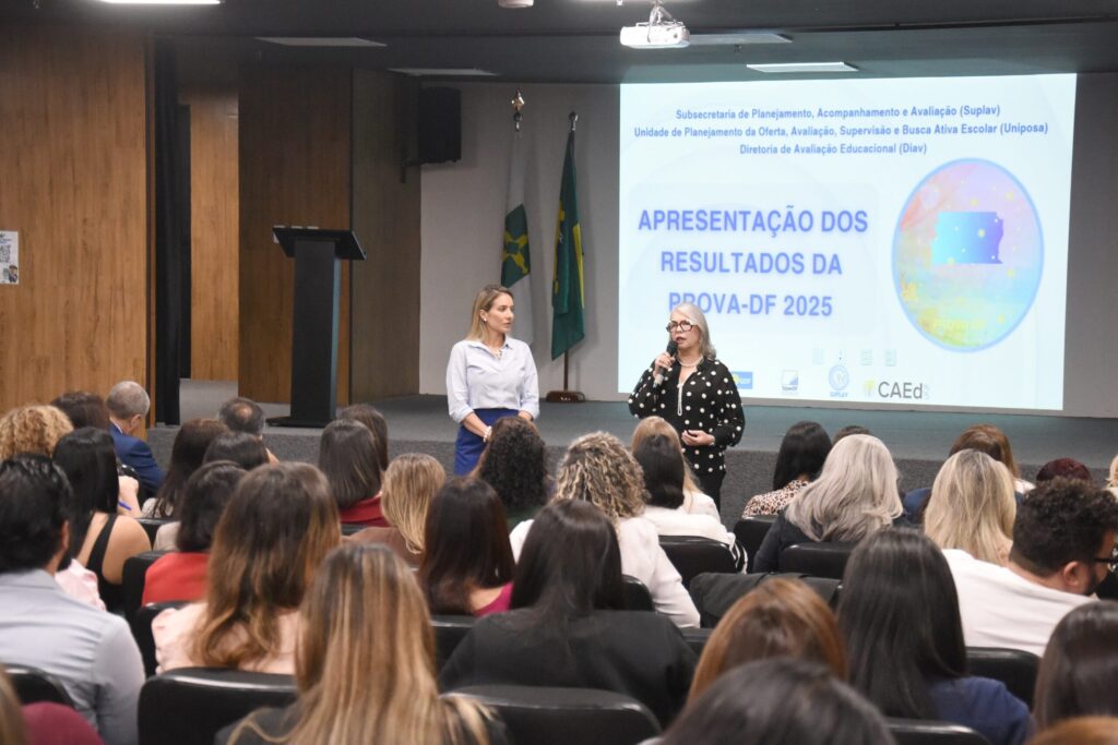 SEEDF analisa resultados da ProvaDF 2025 em reunião técnica