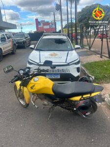 Dupla é presa com motocicleta furtada durante patrulhamento no DF