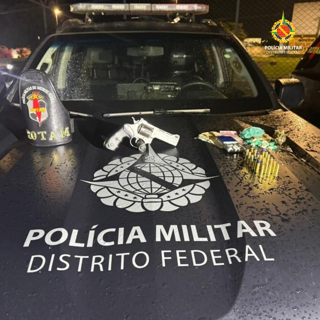 PMDF prende suspeito por tráfico e apreende drogas durante patrulhamento em Santa Maria