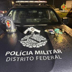 PMDF prende suspeito por tráfico e apreende drogas durante patrulhamento em Santa Maria
