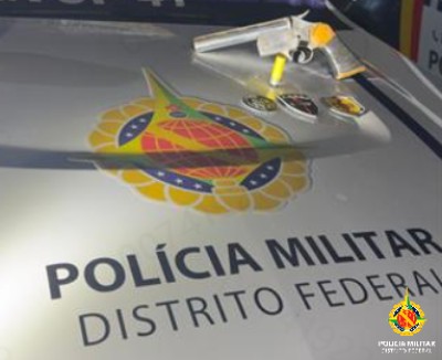 PMDF apreende arma artesanal em área de mata em São Sebastião