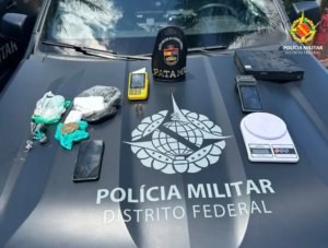 BPChoque prende homem por tráfico de drogas e posse de munição em Santa Maria