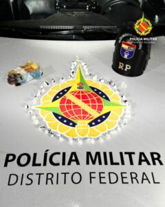 PMDF apreende adolescente por tráfico de drogas em Ceilândia