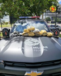 ROTAM intercepta 10 kg de drogas e prende suspeito no Recanto das Emas