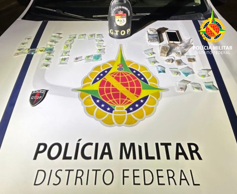 Adolescente de 13 anos é apreendida por ato análogo ao tráfico no Itapoã