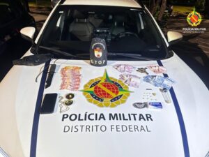 PMDF apreende adolescente e prende homem por tráfico de drogas no Guará