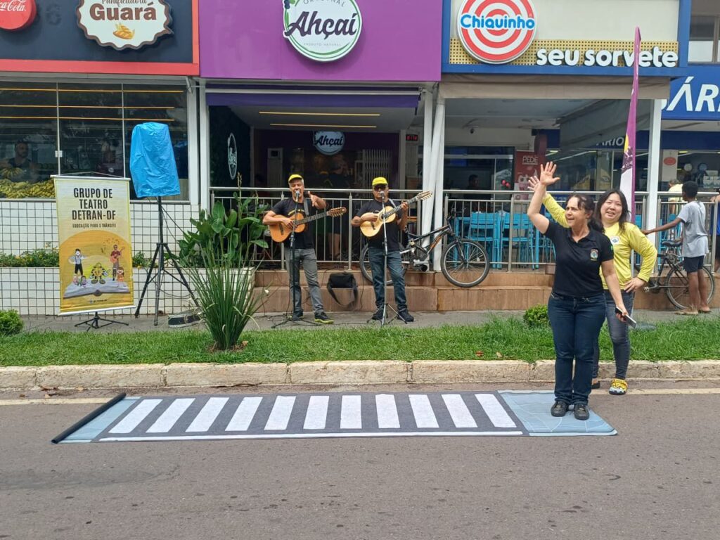 Ações educativas de trânsito alcançam 1,5 mil pessoas no DF