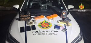 PMDF prende dois homens e descobre ponto de tráfico no Paranoá Park