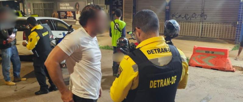 Operação Sossego do Detran-DF flagra infrações em São Sebastião