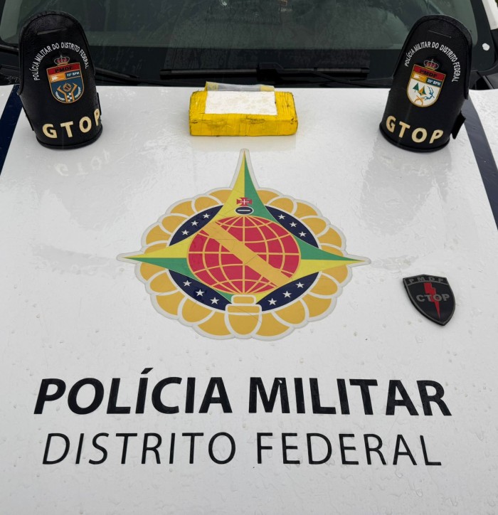 Homem é preso com tablete de cocaína na DF-250, no Itapoã