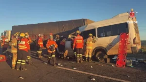 Van que se acidentou na BR-020 operava de forma irregular, diz ANTT